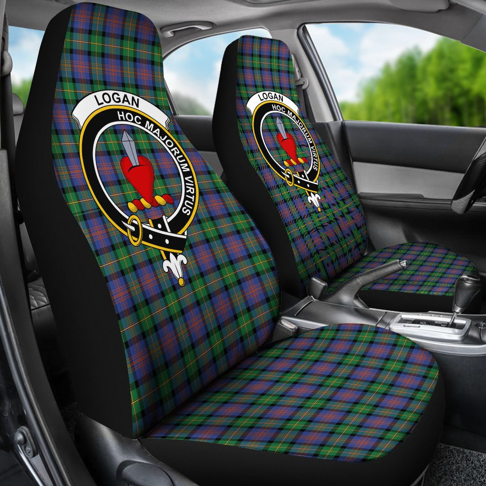 Clan Logan Ancient Tartan Crest Car Seat Cover sJT78 Clan Logan Tartan Today   