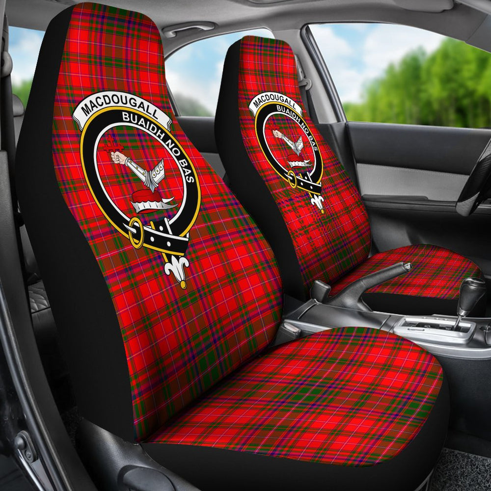 Clan Macdougall Family Modern Tartan Crest Car Seat Cover DP48 Clan MacDougall Tartan Today   