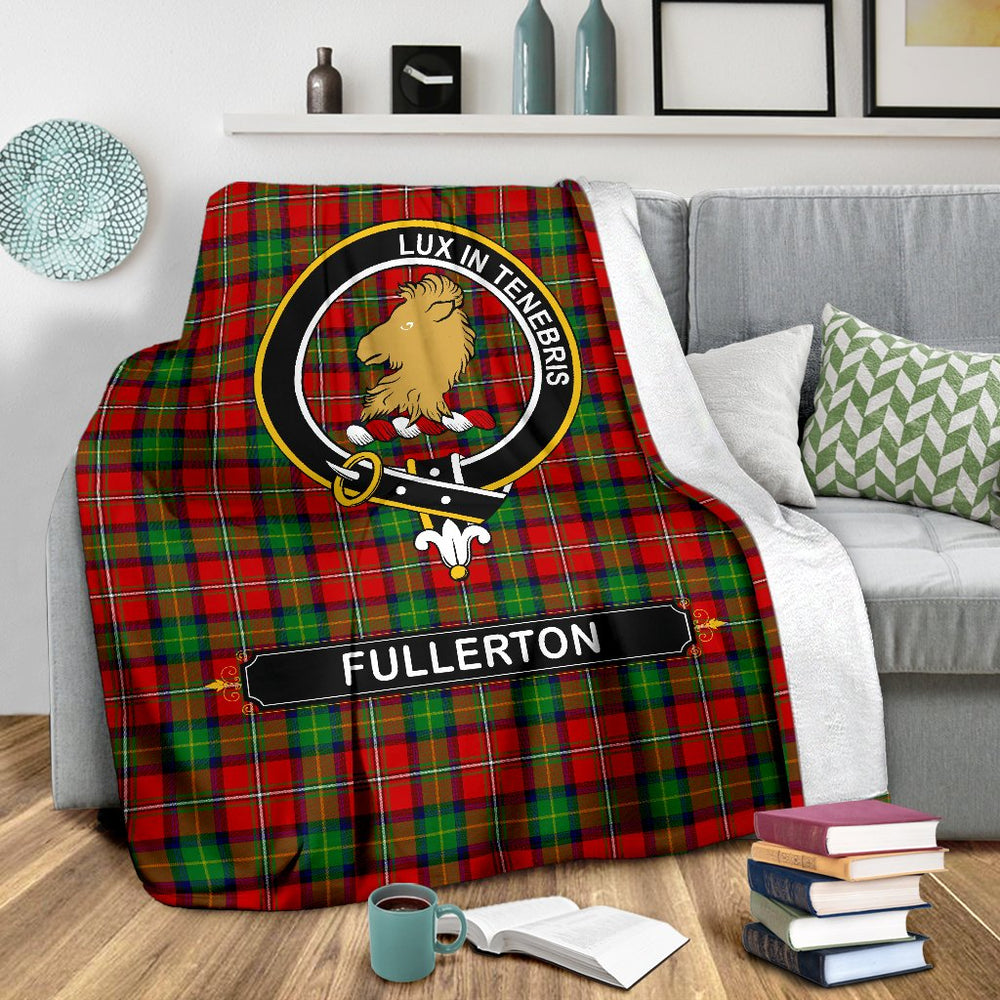 Clan Fullerton Family Tartan Crest BlanketsDS63 Clan Fullarton/Fullerton Tartan Today   