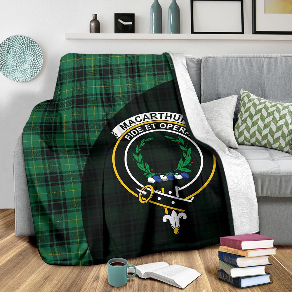 Clan Macarthur Ancient Tartan Crest BlanketsCB41 Clan MacArthur Tartan Today   