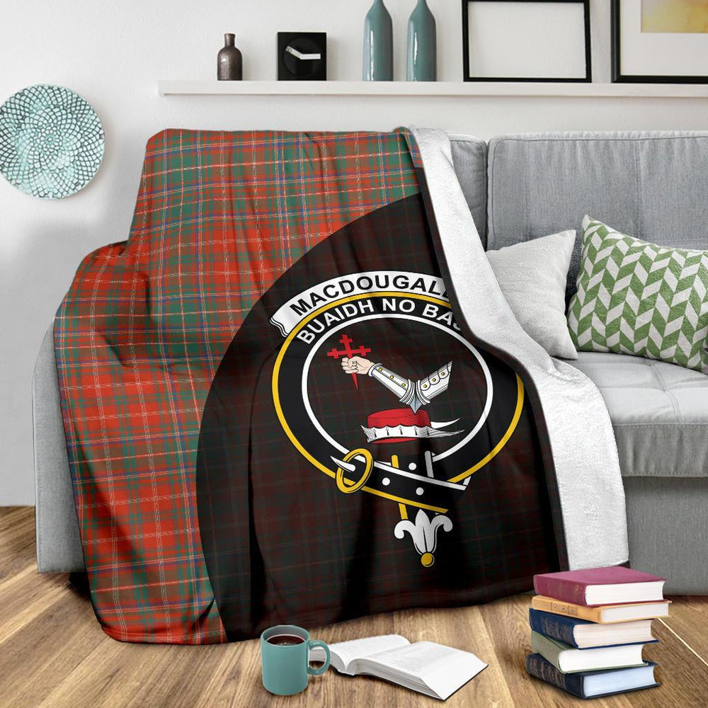 Clan MacDougall Ancient Tartan Crest Blanket Wave Style OM50 Clan MacDougall Tartan Today   