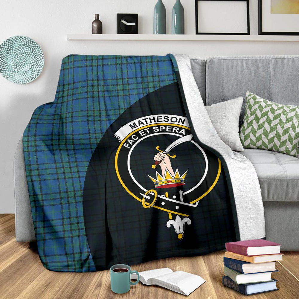Clan Matheson Hunting Ancient Tartan Crest Blanket Wave Style WZ98 Clan Matheson Tartan Today   