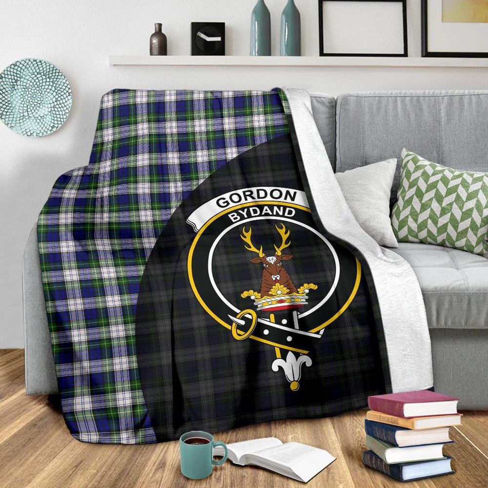 Clan Gordon Dress Modern Tartan Crest Blanket Wave Style OO34 Clan Gordon Tartan Today   