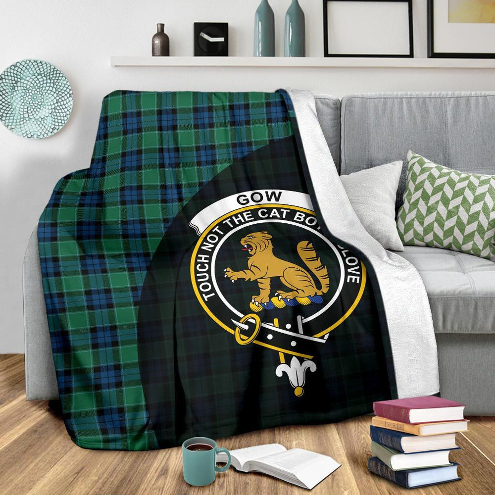Clan Graham of Menteith Ancient Tartan Crest Blanket Wave Style AT42 Clan Graham Tartan Today   