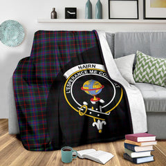 Clan Nairn Tartan Crest Blanket Wave Style JB50 Clan Nairn Tartan Today   