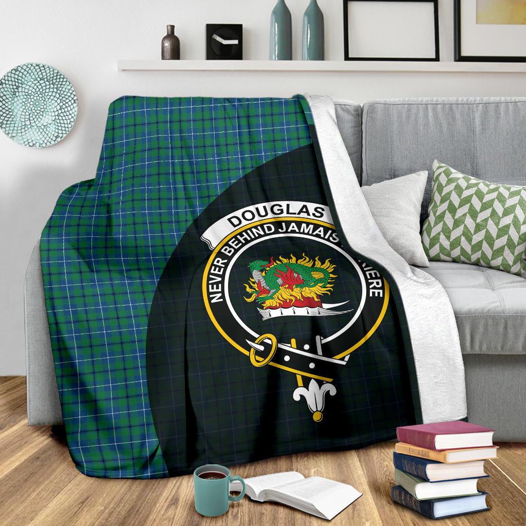 Clan Douglas Ancient Tartan Crest Blanket Wave Style AW66 Clan Douglas Tartan Today   