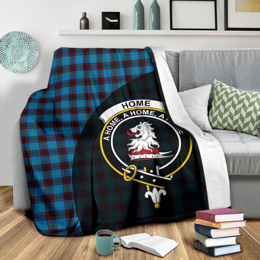 Clan Home Ancient Tartan Crest Blanket Wave Style PF58 Clan Home/Hume Tartan Today   