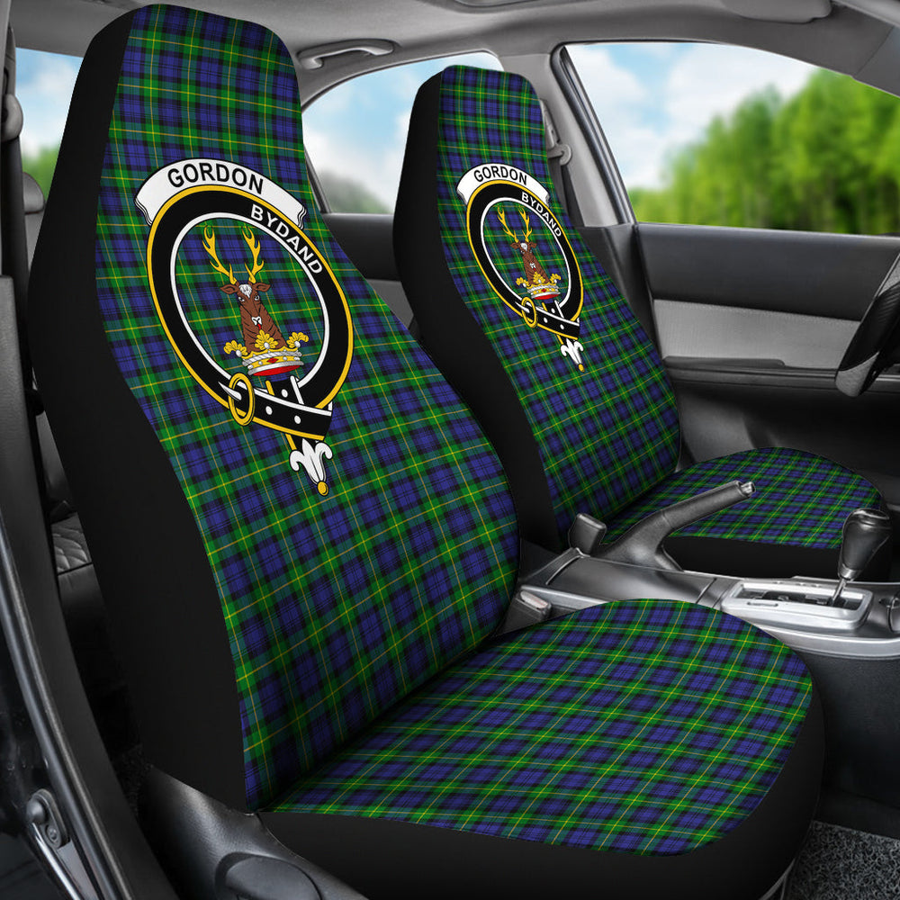 Clan Gordon Modern Tartan Crest Car Seat Cover  - SPQU22 Clan Gordon Tartan Today   