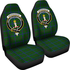 Clan Henderson (Mackendrick) Family Modern Tartan Crest Car Seat Cover SP17 Clan Henderson Tartan Today   