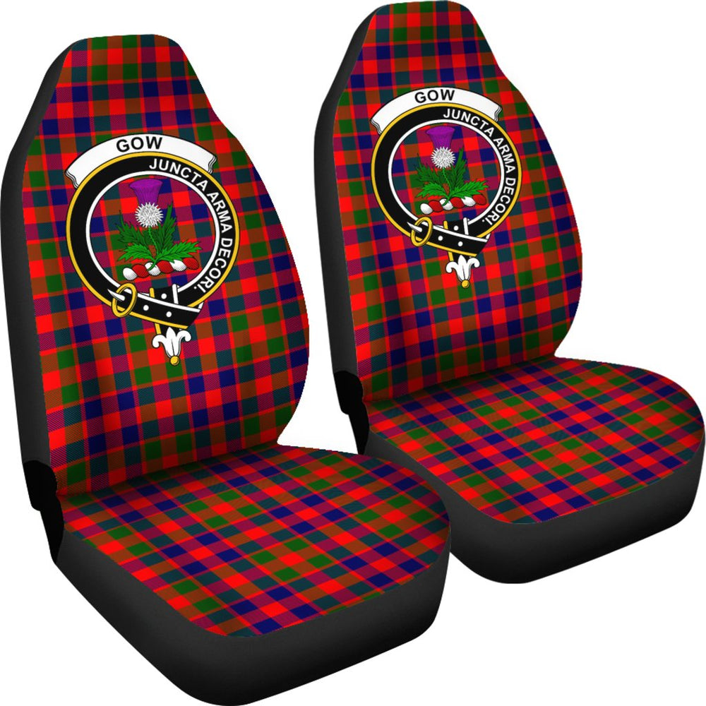Clan Gow Of Skeoch Tartan Crest Car seat Cover XB96 Clan Gow Tartan Today   