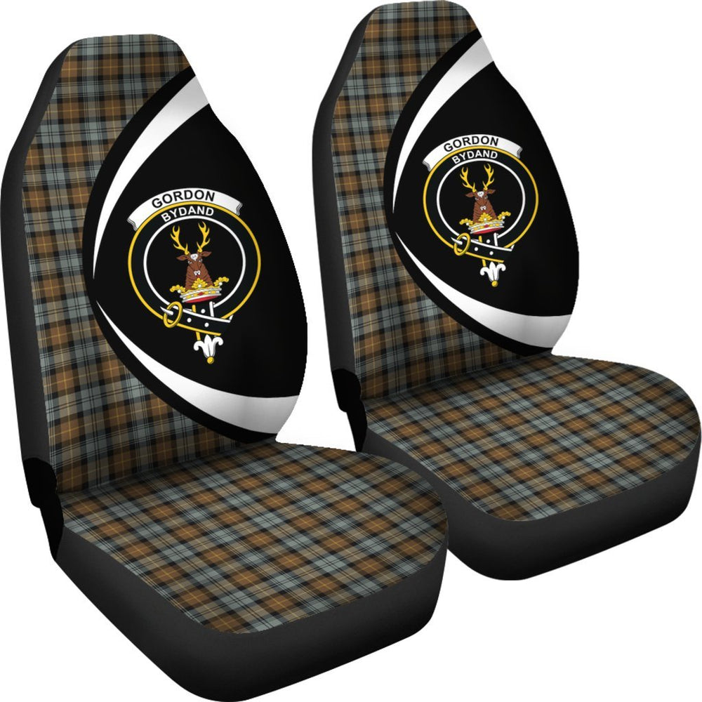 Clan Gordon Weathered Tartan Crest Car Seat Cover XJ55 Clan Gordon Tartan Today   