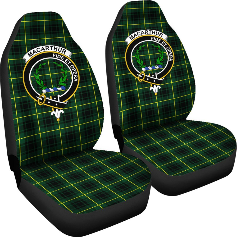 Clan MacArthur Tartan Crest Car Seat Cover TQ59 Clan MacArthur Tartan Today   