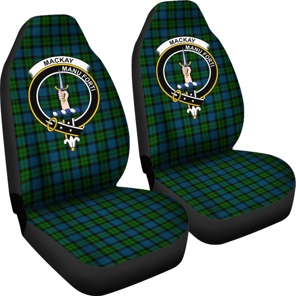 Clan MacKay Modern Tartan Crest Car Seat Cover KQ10 Clan MacKay Tartan Today   