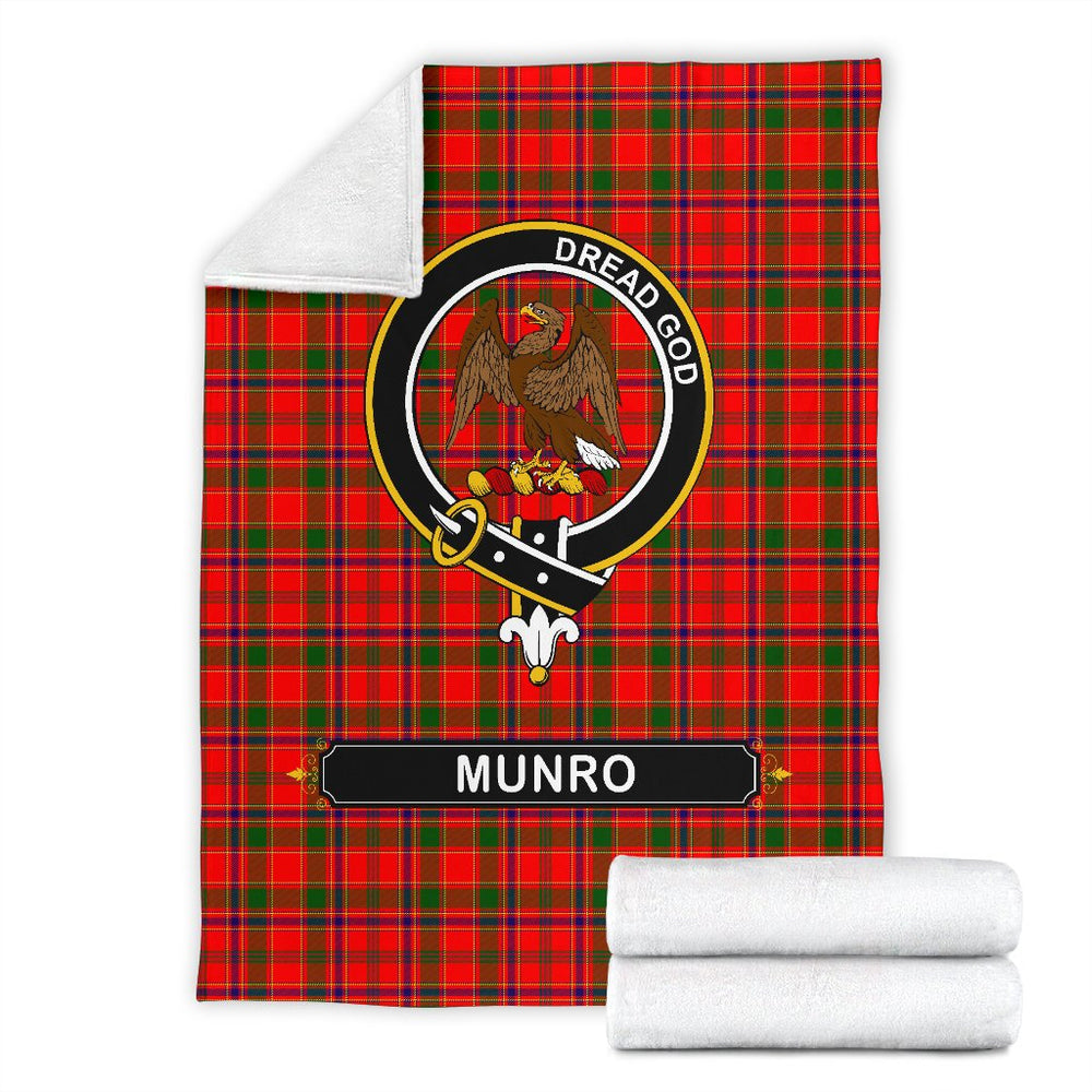 Clan Munro Family Tartan Crest BlanketsPQ32 Clan Munro Tartan Today   