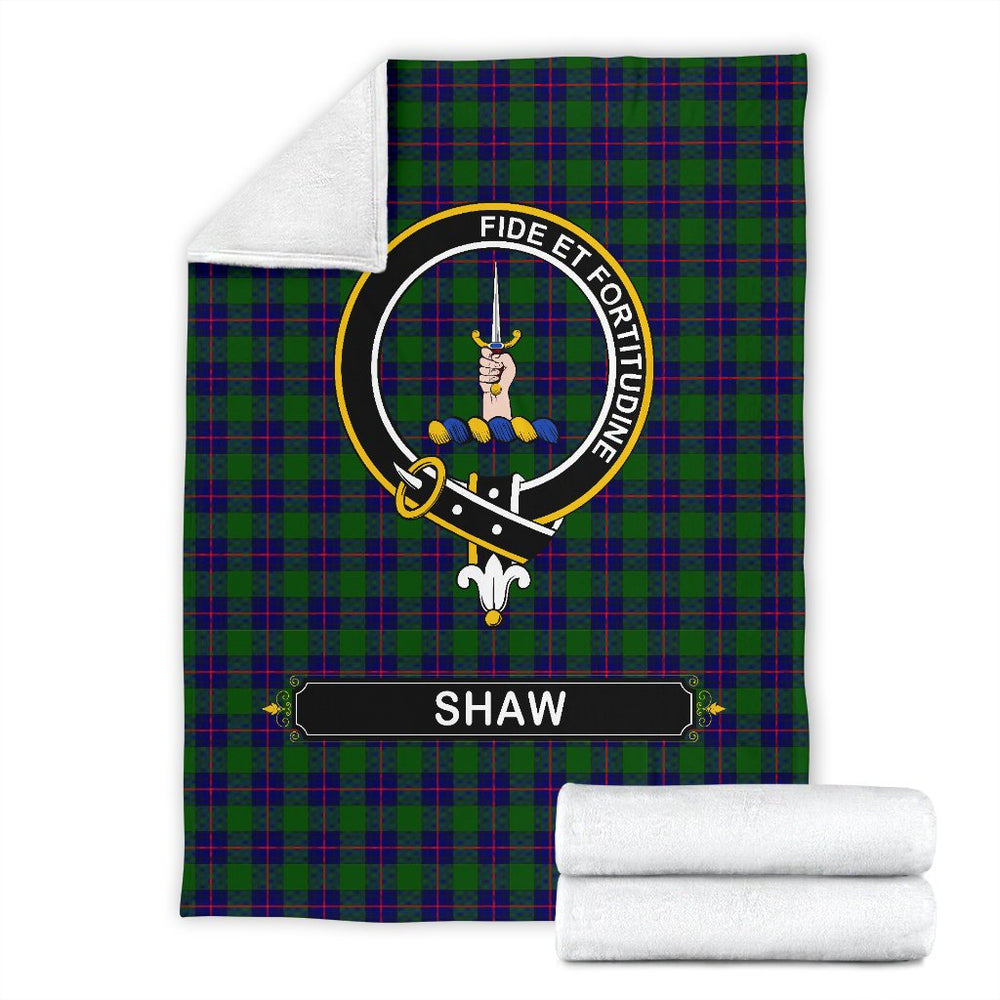Clan Shaw (of Tordarroch) Tartan Crest BlanketsDG48 Clan Shaw Tartan Today   