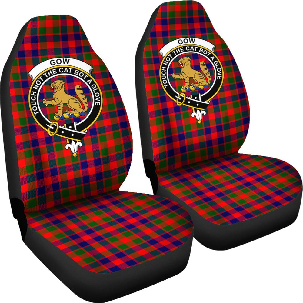 Clan Gow Of Mcgouan Tartan Crest Car seat Cover PI29 Clan Gow Tartan Today   