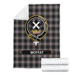 Clan Moffat Family Tartan Crest Blanket 3 Sizes ZJ62 Clan Moffat Tartan Today   