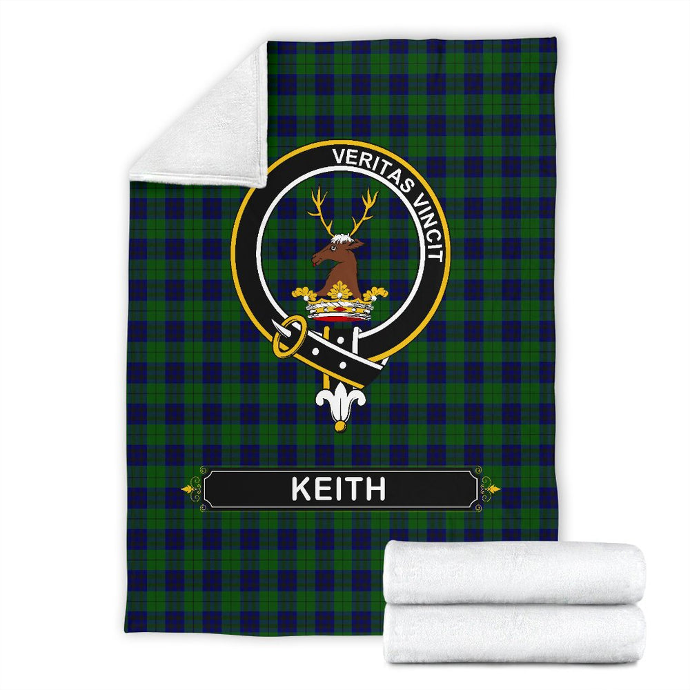 Clan Keith Tartan Crest Blanket 3 Sizes PN91 Clan Keith Tartan Today   
