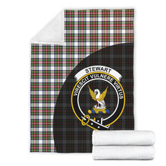Clan Stewart Dress Modern Tartan Crest Blanket 3 Sizes TF20 Clan Stewart Tartan Today   