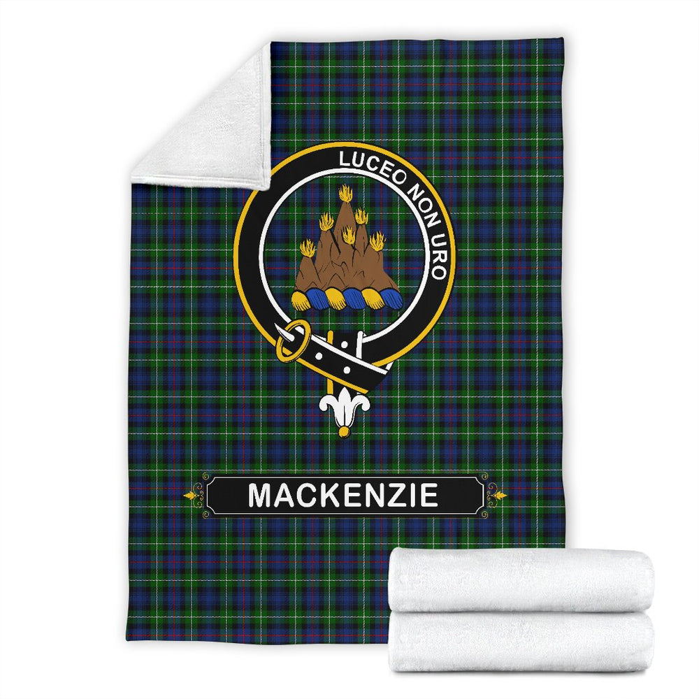 Clan MacKenzie Family Tartan Crest BlanketFR93 Clan MacKenzie Clan MacKenzie   