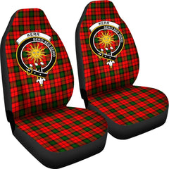 Clan Kerr Tartan Crest Car Seat Cover HP99 Clan Kerr Tartan Today   
