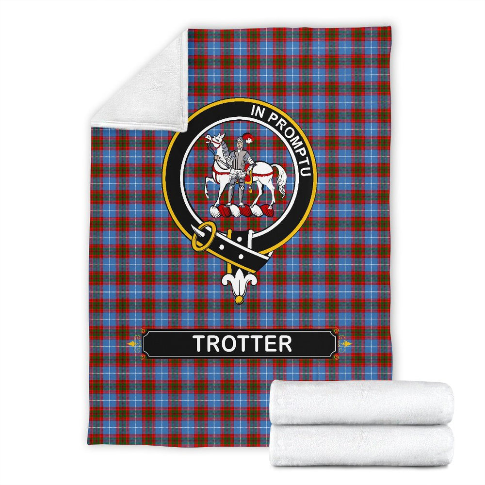 Clan Trotter Family Tartan Crest BlanketsBH33 Clan Trotter Tartan Today   