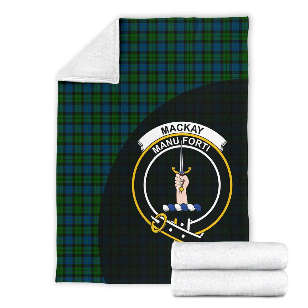 Clan MacKay Modern Tartan Crest Blanket Wave Style WU75 Clan MacKay Tartan Today   