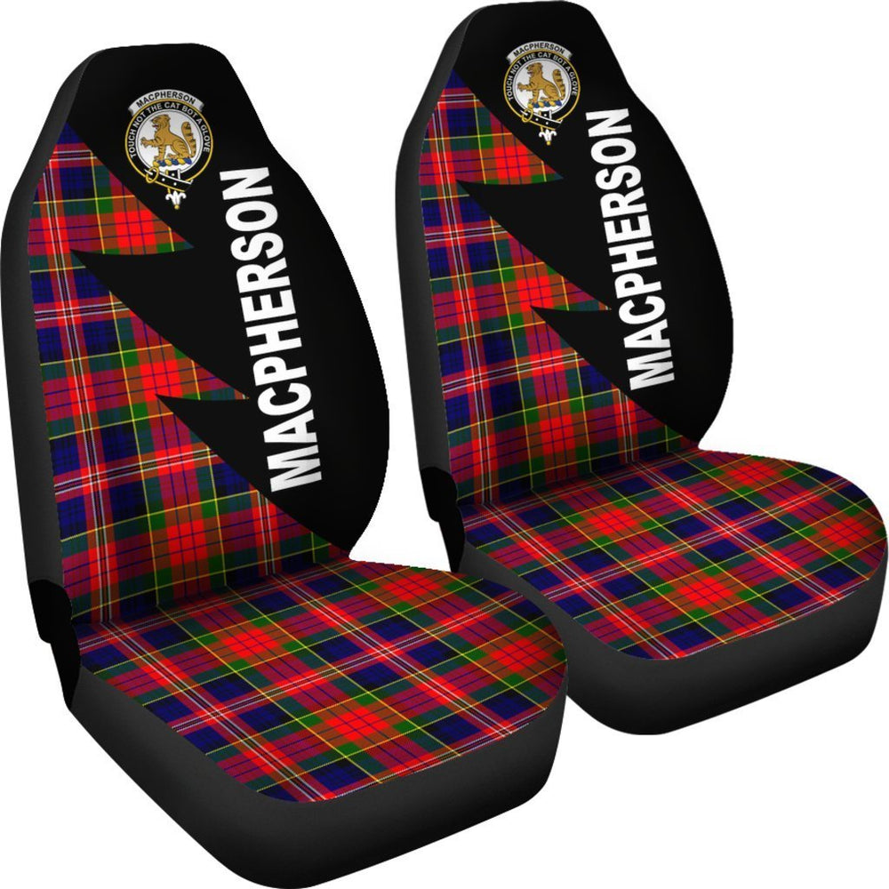 Clan MacPherson Tartan Car Seat Cover  - Flash StyleGM72 Clan MacPherson Tartan Today   