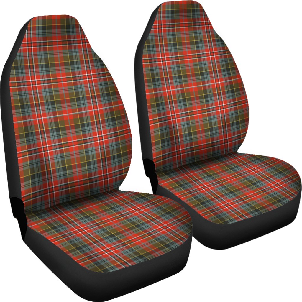Clan Macpherson Weathered Tartan Car Seat Cover GT82 Clan MacPherson Tartan Today   