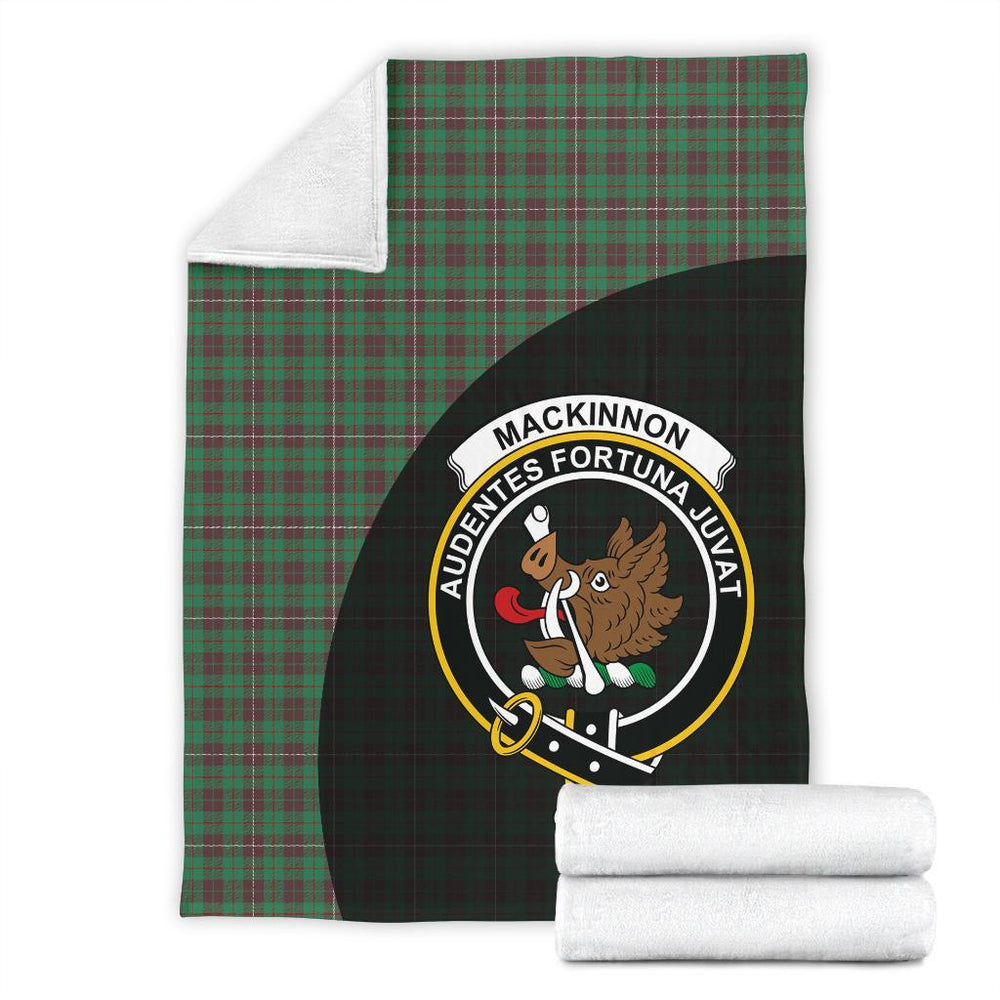 Clan MacKinnon Hunting Ancient Tartan Crest Blanket Wave Style KC96 Clan MacKinnon Tartan Today   