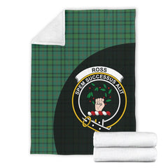 Clan Ross Hunting Ancient Tartan Crest Blanket Wave Style BX33 Clan Ross Tartan Today   
