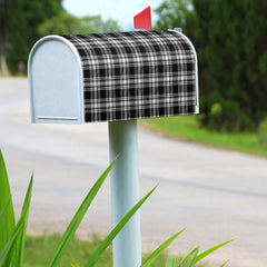 Clan Menzies Black & White Modern Tartan Mailbox ES68 Clan Menzies Tartan Today   