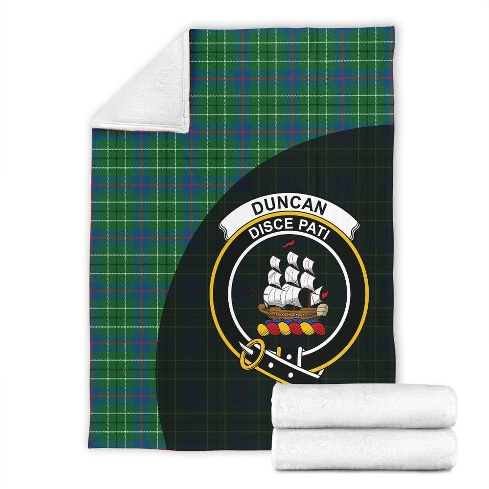 Clan Duncan Ancient Tartan Crest Blanket Wave Style PG66 Clan Duncan Tartan Today   