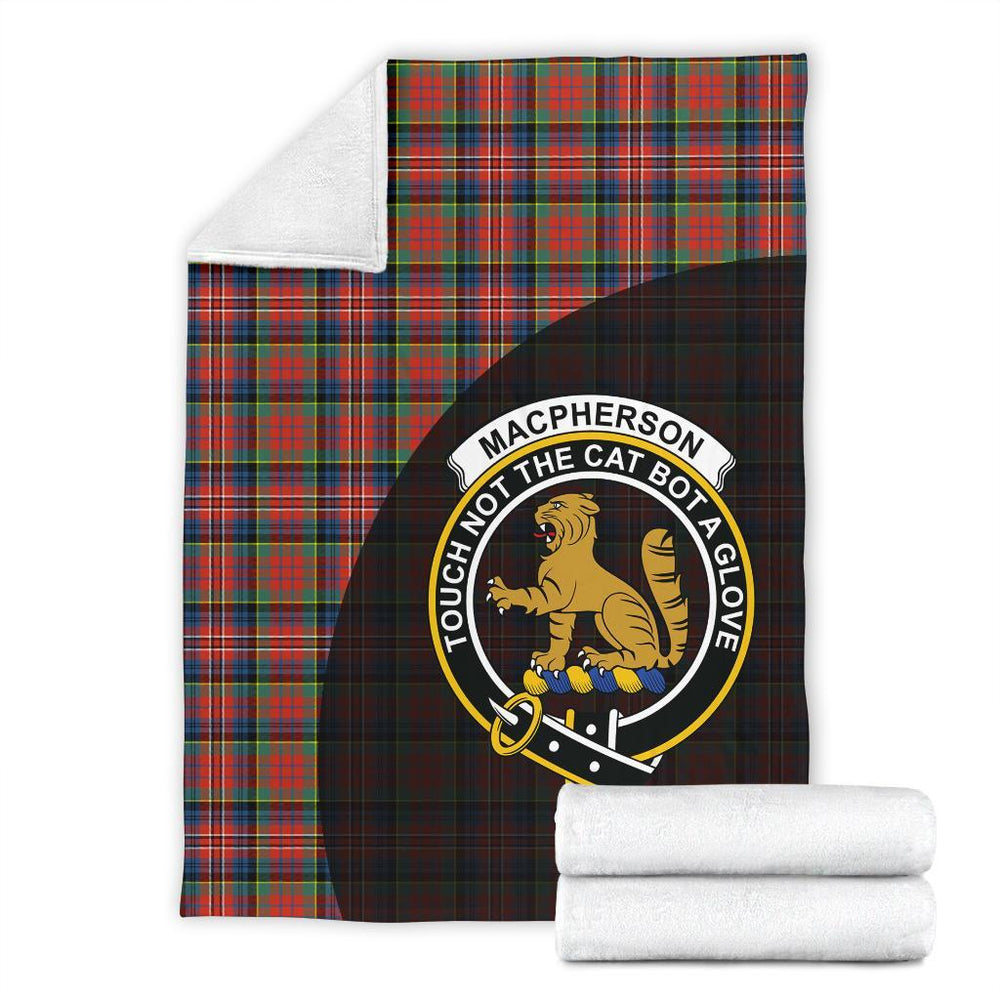 Clan MacPherson Ancient Tartan Crest Blanket Wave Style MS66 Clan MacPherson Tartan Today   