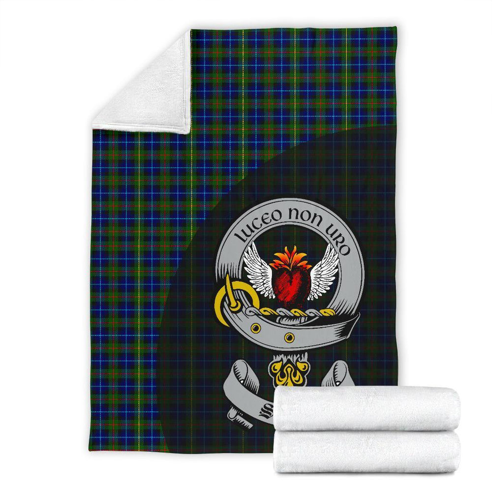Clan Smith Modern Tartan Crest Blanket Wave Style XQ76 Clan Smith Tartan Today   