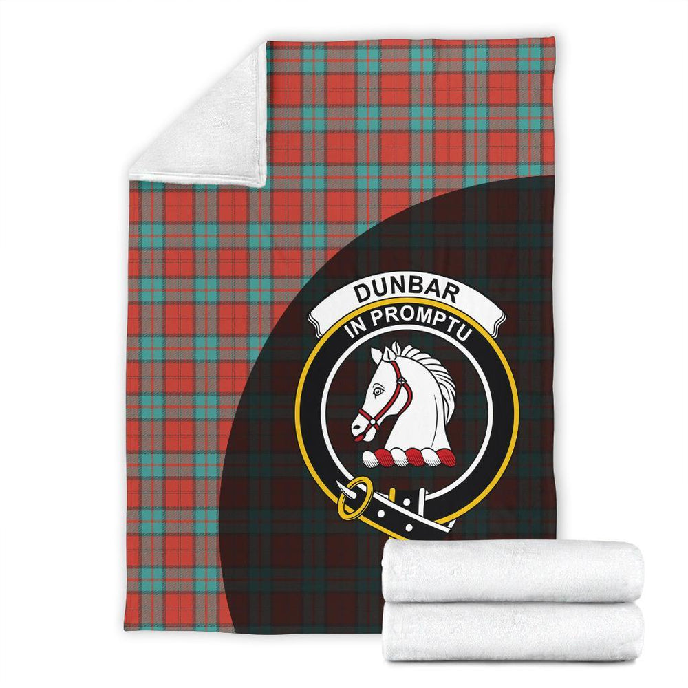 Clan Dunbar Ancient Tartan Crest Blanket Wave Style JS22 Clan Dunbar Tartan Today   