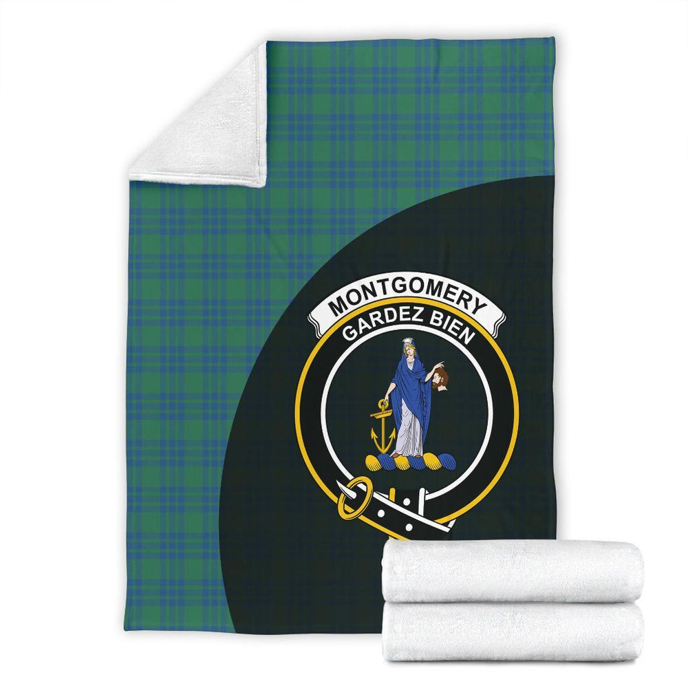 Clan Montgomery Ancient Tartan Crest Blanket Wave Style XZ96 Clan Montgomery Tartan Today   