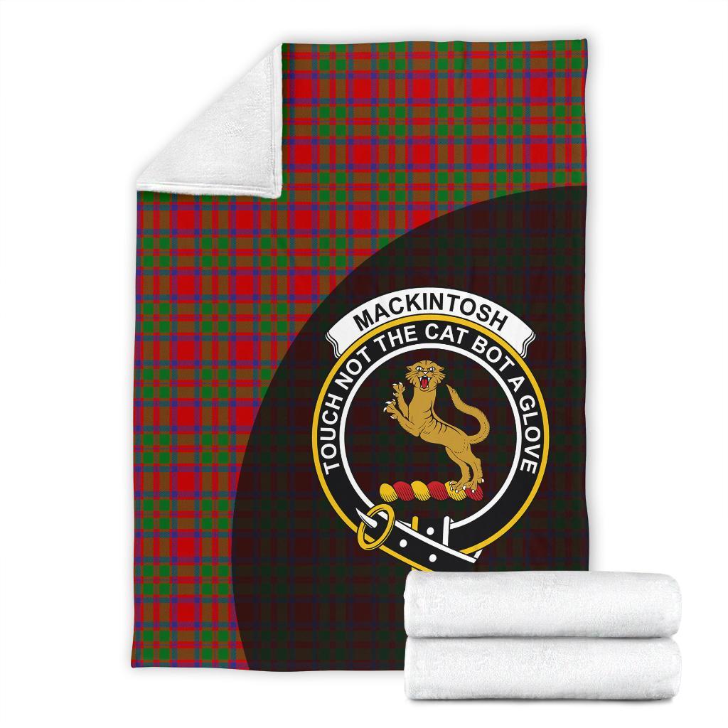 Clan MacKintosh Modern Tartan Crest Blanket Wave Style IO52 Clan MacKintosh / MacIntosh Tartan Today   