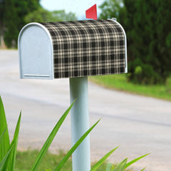 Clan Menzies Black & White Ancient Tartan Mailbox VD61 Clan Menzies Tartan Today   