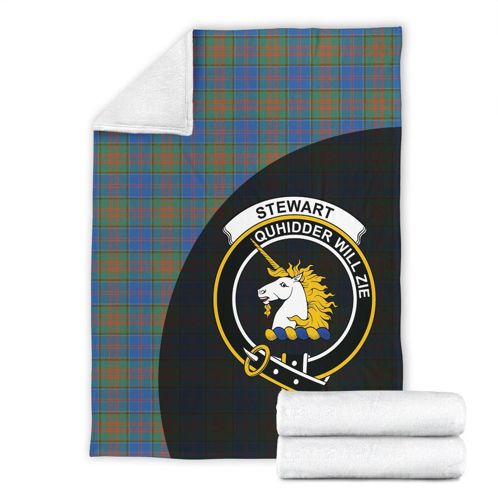 Clan Stewart of Appin Hunting Ancient Tartan Crest Blanket Wave Style LA78 Clan Stewart of Appin Tartan Today   