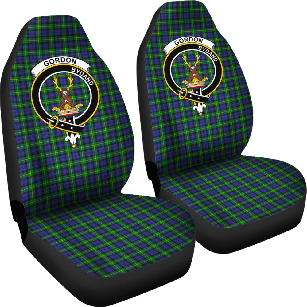 Clan Gordon Modern Tartan Crest Car Seat Cover  - SPQU22 Clan Gordon Tartan Today   