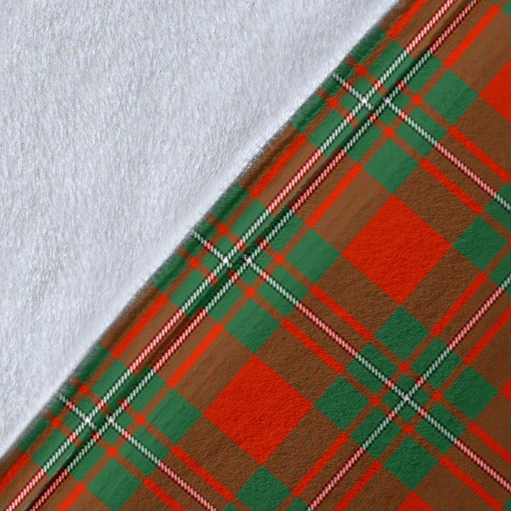 Clan MacGregor Ancient Tartan Crest Blanket Wave Style OC22 Clan MacGregor Tartan Today   