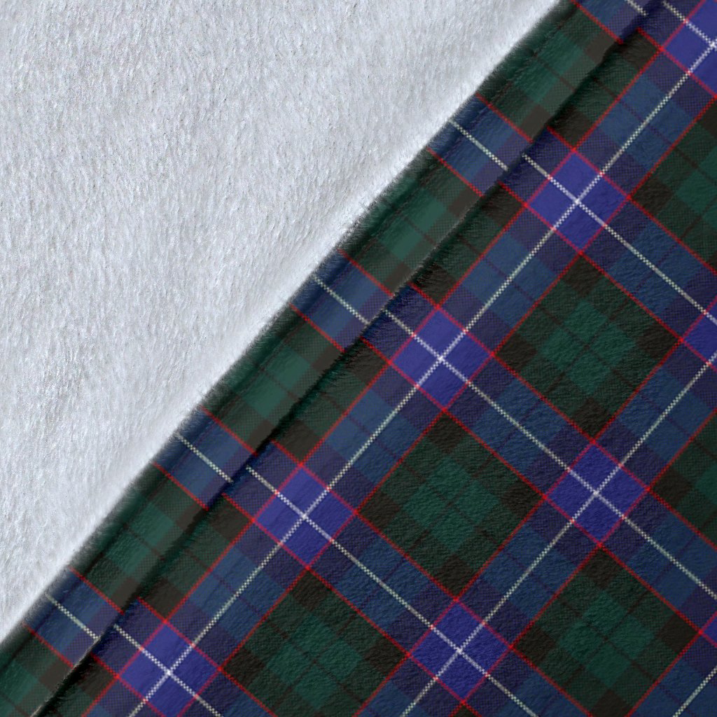 Clan Hunter Tartan Crest Blanket 3 Sizes RQ84 Clan Hunter Tartan Today   