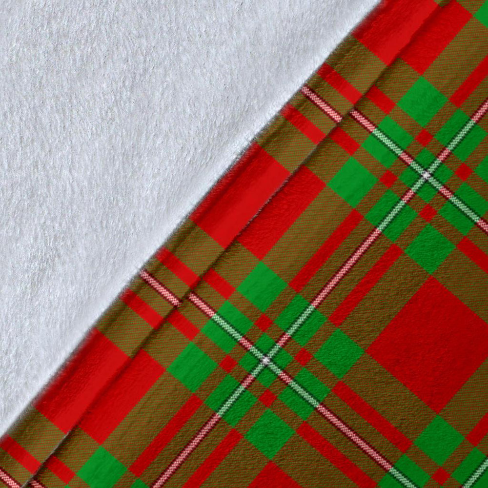 Clan MacGregor Modern Tartan Crest Blanket Wave Style LU96 Clan MacGregor Tartan Today   