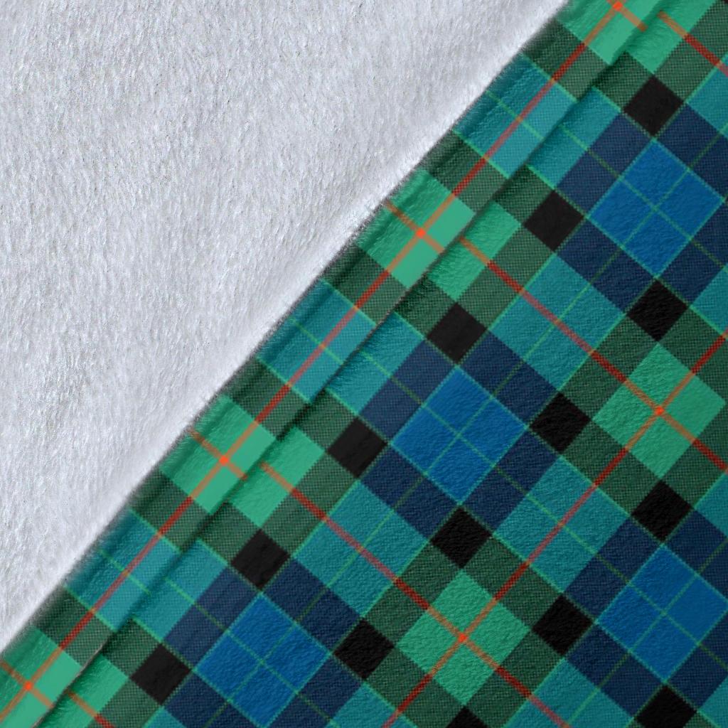Clan Gunn Ancient Family Tartan Crest Blanket 3 Sizes VJ39 Clan Gunn Tartan Today   