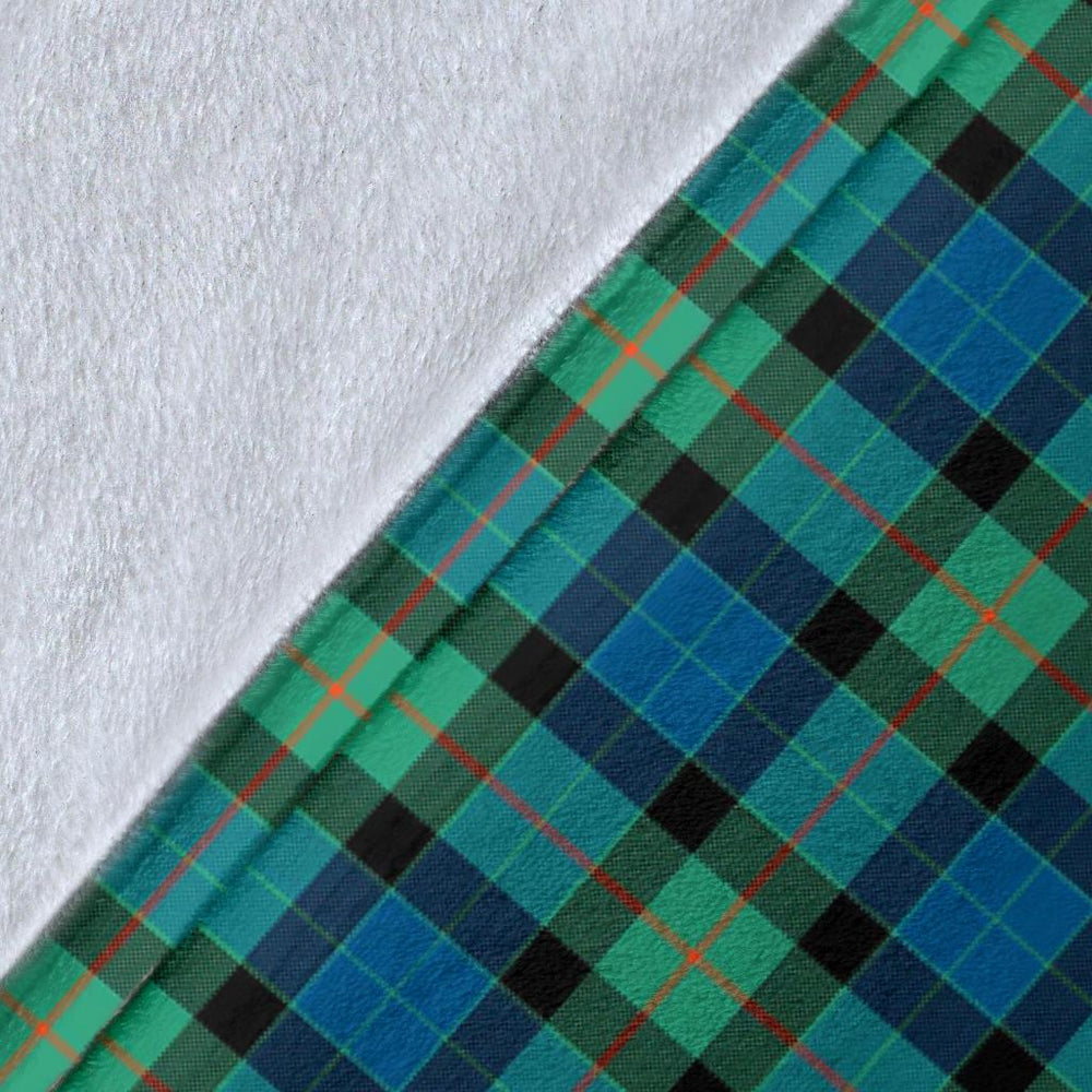 Clan Gunn Ancient Family Tartan Crest Blanket 3 Sizes VJ39 Clan Gunn Tartan Today   