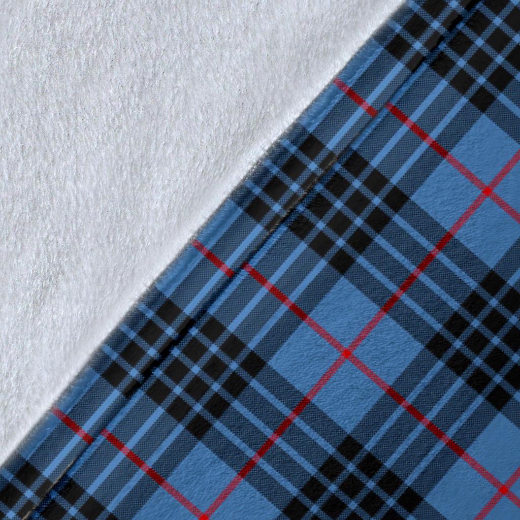 Clan MacKay Blue Tartan Crest Blanket Wave Style XW63 Clan MacKay Tartan Today   