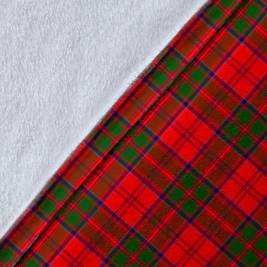 Clan Grant Modern Tartan Crest Blanket Wave Style WX25 Clan Grant Tartan Today   