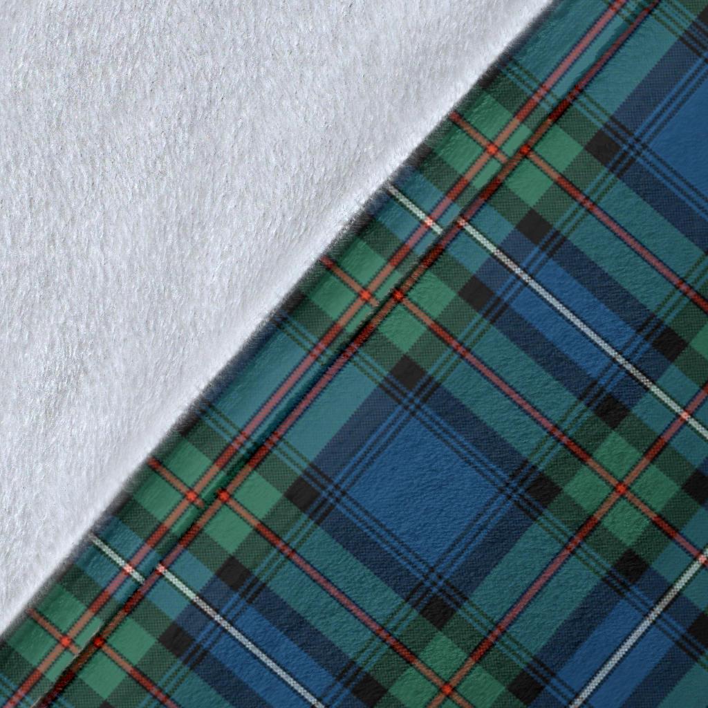 Clan Robertson Hunting Ancient Tartan Crest Blanket Wave Style NU42 Clan Robertson Tartan Today   