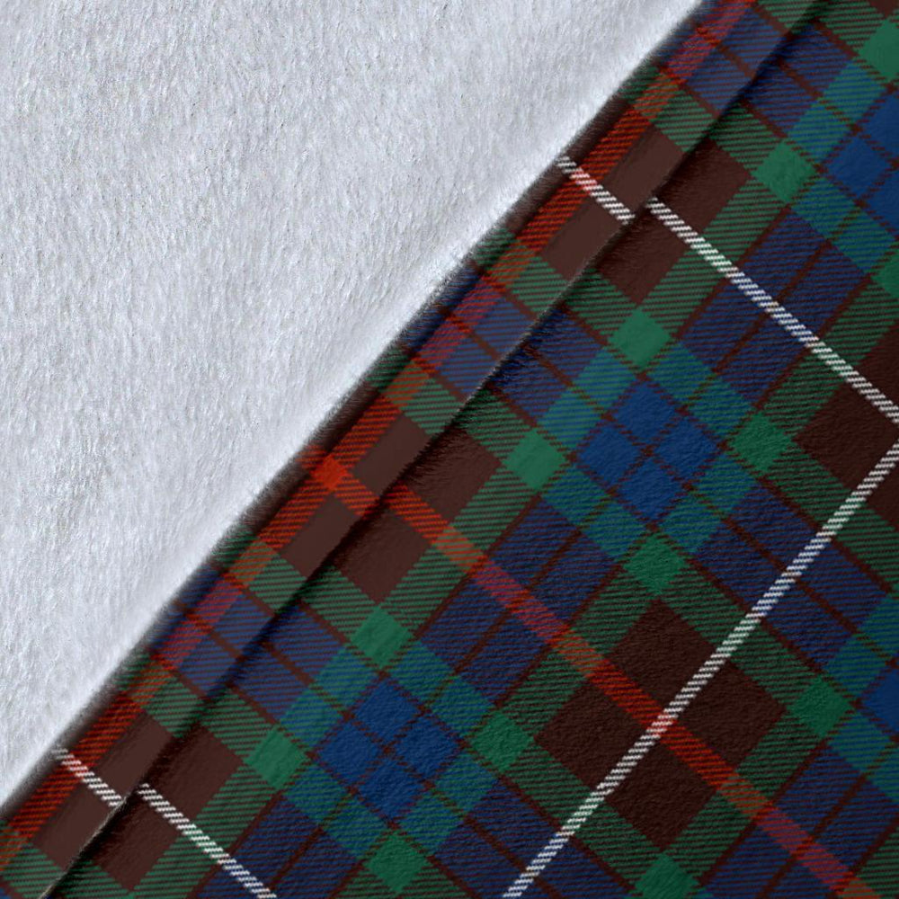 Clan Fraser Hunting Ancient Tartan Crest Blanket Wave Style UG33 Clan Fraser Tartan Today   